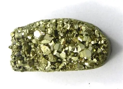 Golden Pyrite Crystal